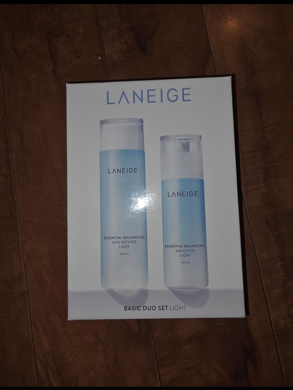 Laneige Essential Balancing Light Skincare Set New Unused